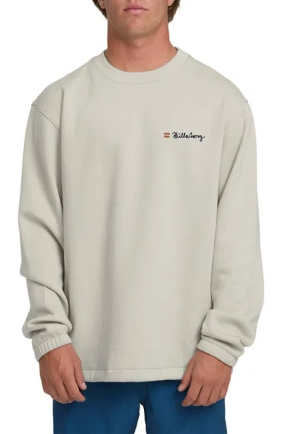 Billabong Compass Crewneck Graphic Sweatshirt In Gray