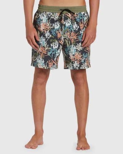 Billabong Coral Garden Layback Boardshorts In Multi
