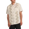 Billabong Cordoba Floral Short Sleeve Linen Blend Button-up Shirt