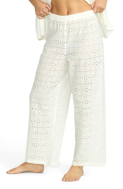 Billabong Cotton Eyelet Cover-up Pants