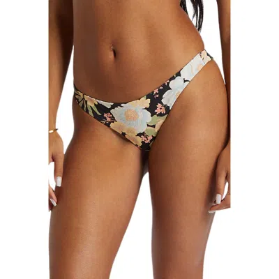 Billabong Cove Reversible Tanga Bikini Bottoms In Multi