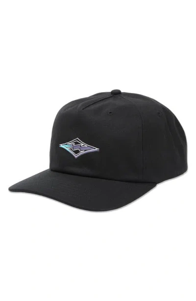 Billabong Crayonwave Snapback Baseball Cap In Green