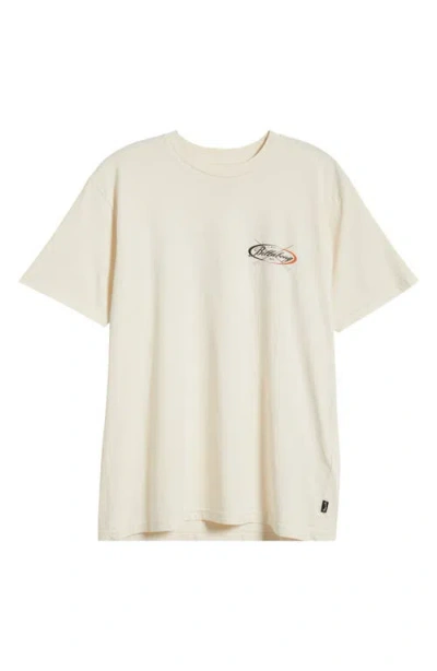 Billabong Crossboards Cotton Graphic T-shirt In White