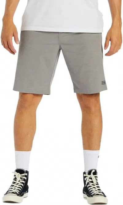 Billabong Crossfire Hybrid Short In Gray