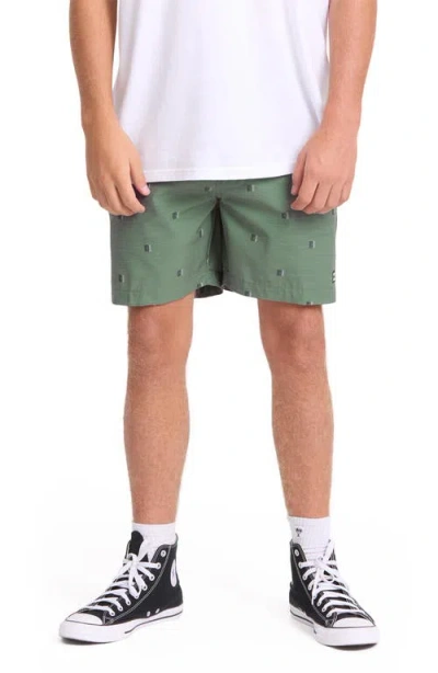 Billabong Crossfire Submersible Shorts In Green