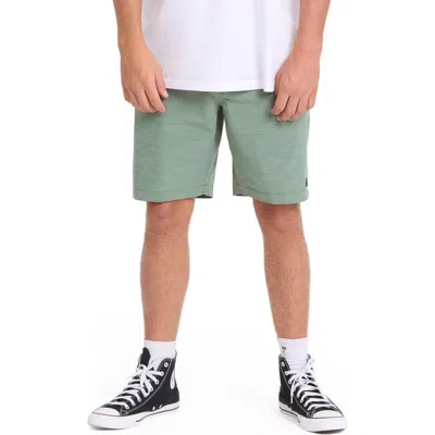 Billabong Crossfire Submersible Shorts In Green