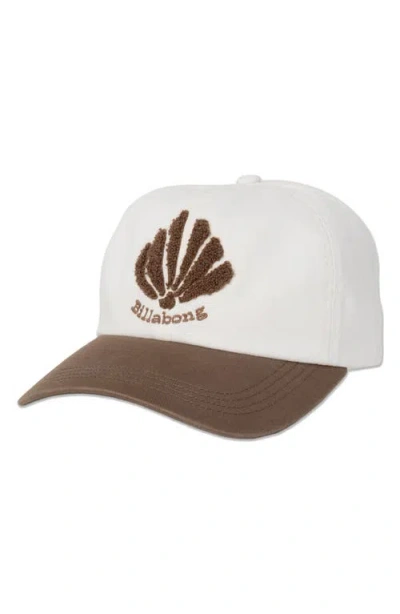 Billabong Dad Baseball Cap In White