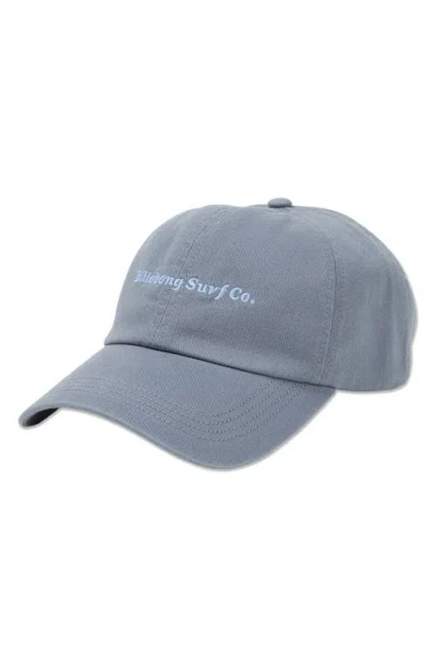 Billabong Dad Baseball Cap In Gray