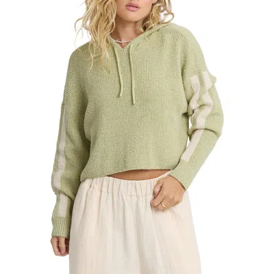 Billabong Dawn Sweater Hoodie In Green