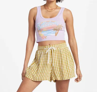 Billabong Day Tripper Shorts In Yellow In Multi