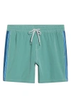 Billabong Dbah Panel Loopback Swim Trunks In Blue
