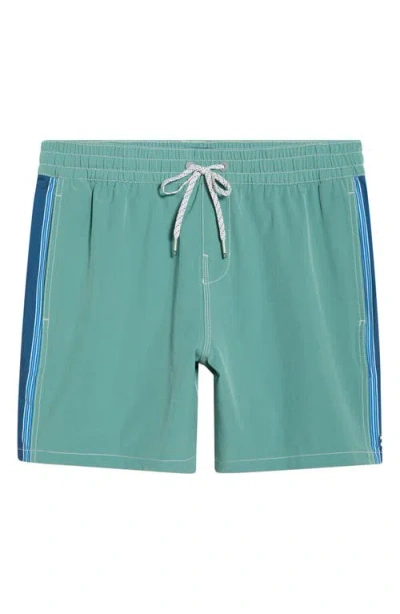 Billabong Dbah Panel Loopback Swim Trunks In Blue