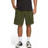Billabong De La Cruz Submersible Water Repellent Corduroy Shorts In Green