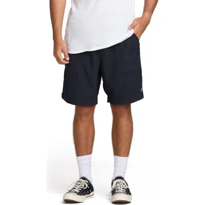 Billabong De La Cruz Submersible Water Repellent Corduroy Shorts In Gray