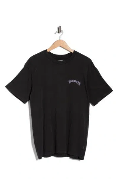 Billabong Decal Cotton Graphic T-shirt In Black