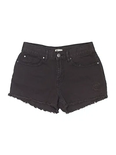 Pre-owned Billabong Denim Shorts In Black