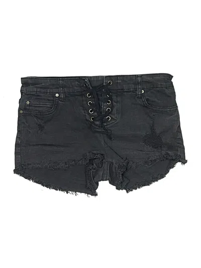 Pre-owned Billabong Denim Shorts In Black