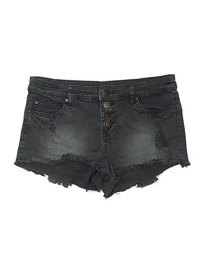Pre-owned Billabong Denim Shorts In Black