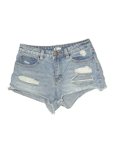 Pre-owned Billabong Denim Shorts In Blue