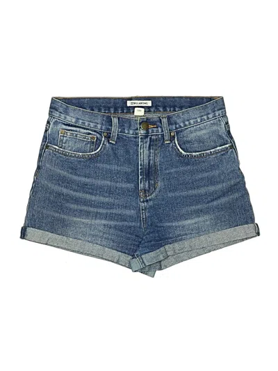 Pre-owned Billabong Denim Shorts In Blue