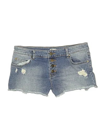 Pre-owned Billabong Denim Shorts In Blue