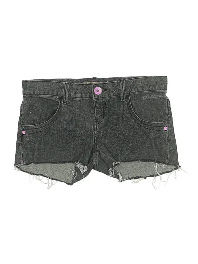 Pre-owned Billabong Kids' Denim Shorts In Gray