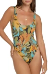 Billabong Des Tropiques One-piece Swimsuit In Multi