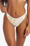 Billabong Dream Chaser Tanlines Hike Bikini Bottoms In Multi