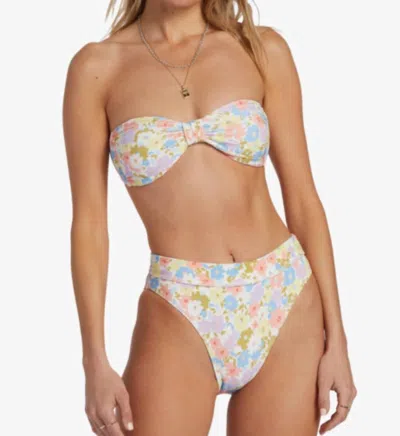 Billabong Dream Chaser Tanlines Maui Bikini Bottom In Multi