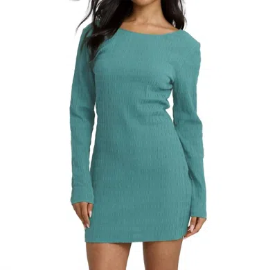 Billabong Dream Life Mini Dress In Bay Blue
