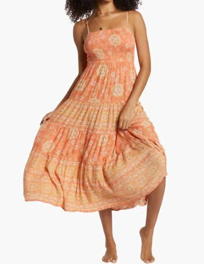 BILLABONG DREAM SPACE DRESS IN SWEET PAPAYA