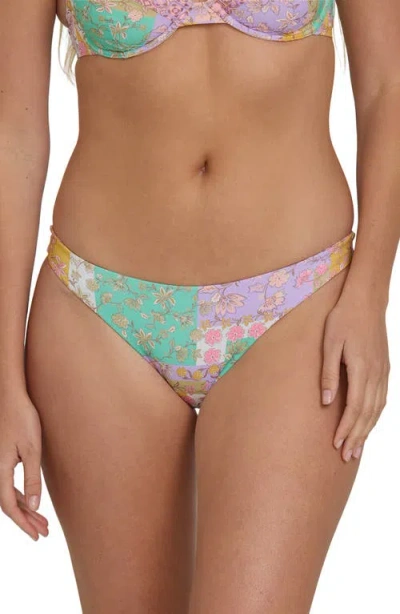 Billabong Dreamy Daze Reversible Bikini Bottoms In Multi