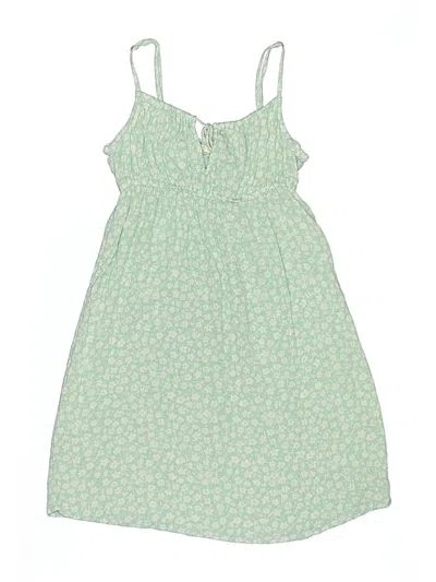 Pre-owned Billabong Kids' Dress In Green