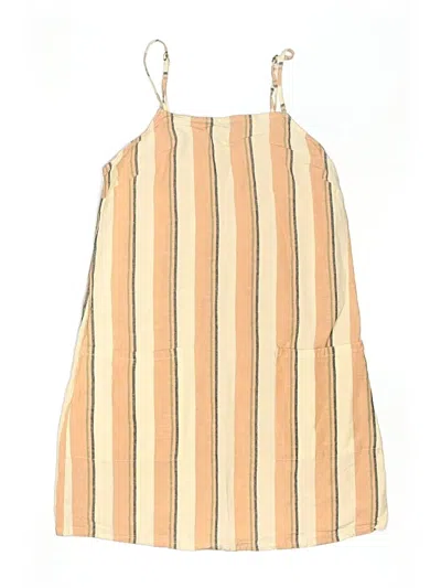 Pre-owned Billabong Kids' Dress In Tan