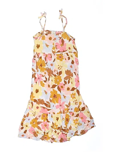 Pre-owned Billabong Kids' Dress In Yellow