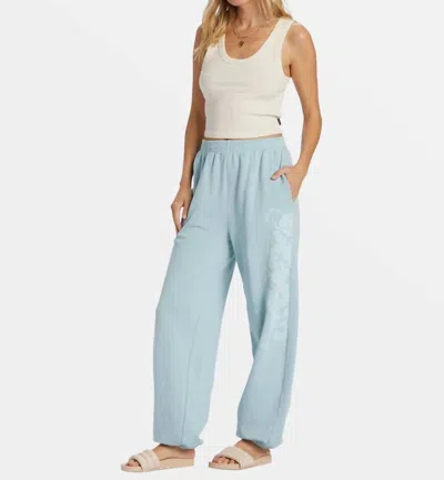 Billabong Easy To Love Pants In Bgg0-sea Fog In Blue