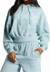 Billabong Easy To Love Pullover Hoodie In Sea Fog In Blue