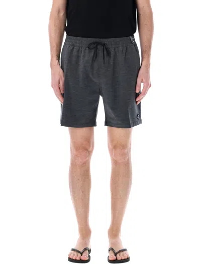 Billabong Eco-conscious Mini Short Sleeve Shirt For Men In Black