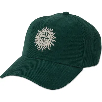 Billabong Embroidered Cotton Twill Baseball Cap In Aspen Gold
