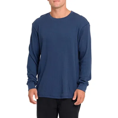 Billabong Essential Long Sleeve Thermal T-shirt In Blue
