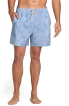 Billabong Every Other Day Layback Swim Trunks In Blue