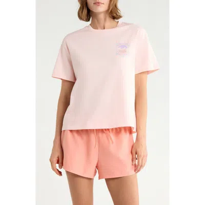 Billabong Feel It All Graphic T-shirt In Pink