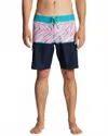 Billabong Fifty50 Airlite Performance Board Shorts In Navy In Multi