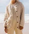Billabong Fireside Cozy Fleece In Whitecap In Multi