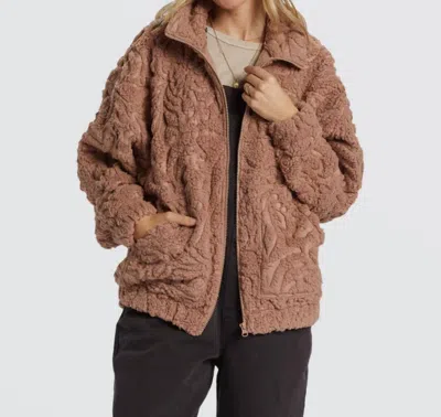 Billabong First Light Jacket In Sweet Earth In Multi