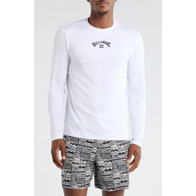 Billabong Fish Long Sleeve Rashguard In White