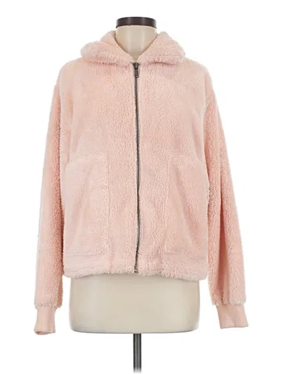 Pre-owned Billabong Fleece Jacket In Pink