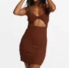 Billabong Flower Hour Bodycon Dress In Toasted Coconut In Multi