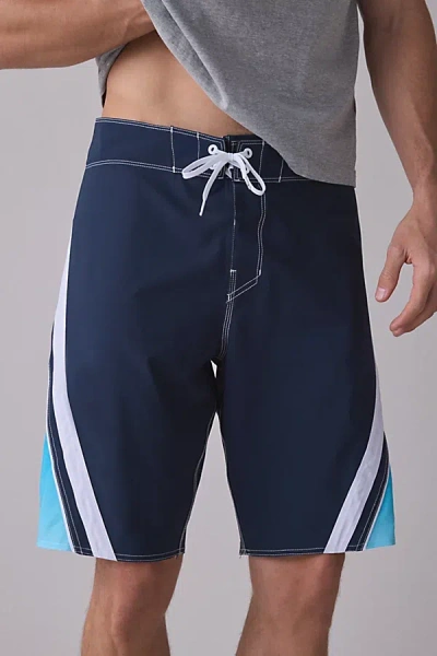 Billabong Fluid 2k Pro Performance Swim Trunks In Navy, Men's At Urban Outfitters In Blue