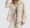 Billabong Forge Fleece Shirt Jacket In Multi